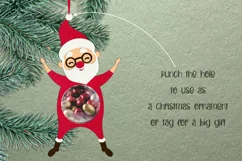 Santa Claus | Christmas Candy Dome | Christmas Ornament Product Image 3