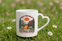 Support Our Parks &amp; Public Lands Png Sublimation Design Product Image 3