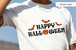 Hand Drawn Happy Halloween SVG Product Image 3