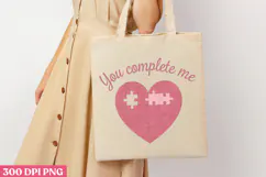 You Complete me PNG ,Valentine Sublimation PNG Product Image 3