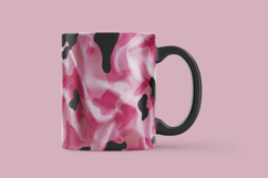 Pink Heart Leopard Digital Paper Product Image 3