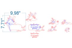 Spring Welcome SVG laser cut files for Glowforge Product Image 3