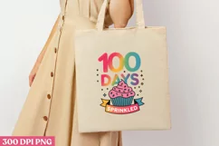 100 DAYS SPRINKLED PNG, 100 Days Of School Sublimation PNG Product Image 1