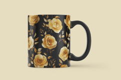 Vintage Yellow Roses Digital Paper Product Image 3