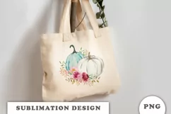 Watercolor Pumpkins sublimation png Product Image 3