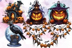 Halloween Clipart Sublimation Bundle Product Image 4