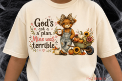 Funny Christian Png Shirt Design Trust God s Plan PNG Product Image 3