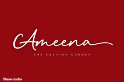 Bellama a Signature Font Product Image 3