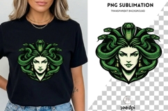 Medusa PNG | Snake Woman Gothic Design Dark Feminine Medusa Product Image 1
