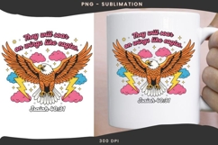 Bible verse eagle png design for T-shirts Product Image 3