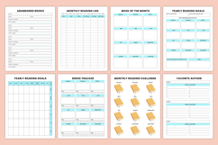 2027 Reading Journal | Book Tracker, Reading Log &amp; Book Product Image 3