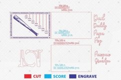 Personalized We hit a homerun with you Sign SVG Product Image 2