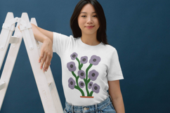 Flower Embroidery Design, Modern Floral Pattern Machine File Product Image 3