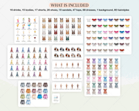 Vacation Sisters Clipart Portrait Creator Product Image 3