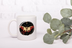 Celestial Moth Illustration PNG, Night Illustration Product Image 3