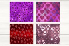 Valentine sublimation glitter Skinny tumbler design bundle Product Image 3