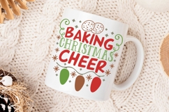 Baking Christmas Cheer Svg, Christmas Holiday Baking Svg. Product Image 3