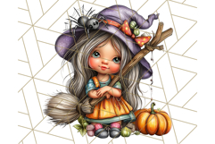 Spooky Gnome Village Clipart PNG Halloween Png Product Image 3