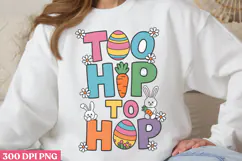 Too hip to hop PNG, Gnome St Patricks Day Sublim Product Image 3