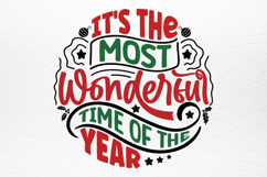 Christmas Round Ornaments Sign SVG Product Image 3