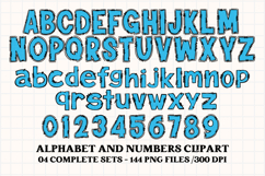 Back to School Alphabet png, letters doodle, school clipart Product Image 3