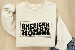American Woman SVG Product Image 1