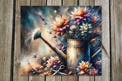 Garden composition | 8 skinny tumbler Sublimation designs Product Image 3