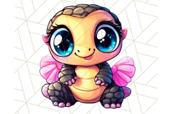 Jungle Creatures Kawaii Clipart PNG, Cute Rainforest Animal Product Image 3