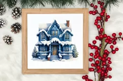 Cozy Christmas Knitting Clipart, Christmas PNG Product Image 3