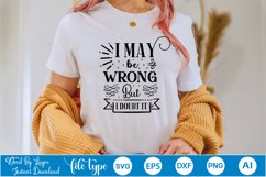 Sarcastic SVG Design | Sarcastic Quotes SVG Design Product Image 2