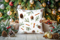 Christmas digital paper, background clipart Product Image 3