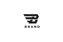 Brand Letter B Logo Design Vector Product Image 3