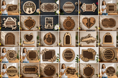 Laser Cut Mega Bundle,laser Cut svg Cutting file Big Bundle Product Image 2