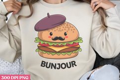 Bonjour PNG, Funny Puns Sublimation PNG Product Image 3