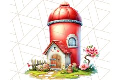 Kids Farm Clipart, Cute Farmer and Farm Animal PNG Product Image 4