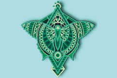 Butterfly SVG Multilayer/Butterfly 3D mandala/ 3D paper cut Product Image 3