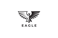 Eagle Wings Logo Design Vector Illustration Product Image 1