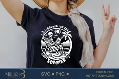 Booked For The Summer SVG PNG |Booked For The Summer Product Image 3