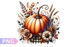 Halloween Pumpkins Sublimation - Clipart PNG Design Product Image 1
