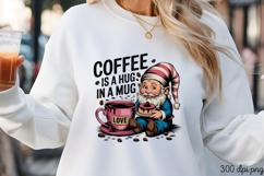COFFEE IS A HUG IN A MUG PNG Product Image 3