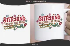 Christmas crochet png design for T-shirts Product Image 3