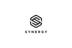 Synergy - Letter S Hexagon Logo Template Product Image 3