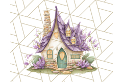 Whimsical Cottagecore Cottage PNG Clipart, Fairy House Png Product Image 3