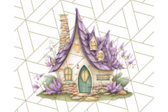 Whimsical Cottagecore Cottage PNG Clipart, Fairy House Png Product Image 3
