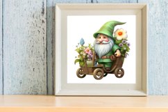 Spring Garden Gnome Sublimation Clipart Product Image 3