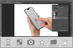 Woman's Hand Using Phone Product Image 2