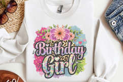 Birthday girl PNG, Birthday Sublimation PNG Product Image 3