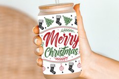 Christmas Can Glass Wrap SVG, Christmas Glass Wrap Svg Product Image 3