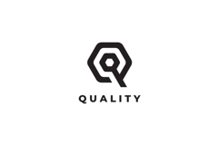 Quality - Letter Q Hexagon Logo Design Vector Product Image 3