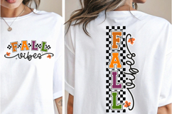Fall Vibes SVG, Hello Fall SVG, Fall Vibes Sign SVG PNG Product Image 2